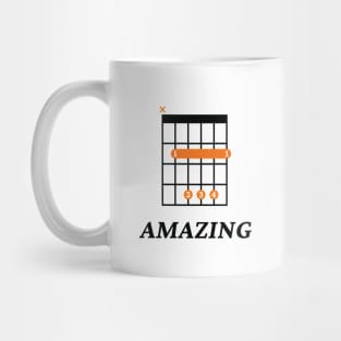 B Amazing B Guitar Chord Tab Light Theme Mug